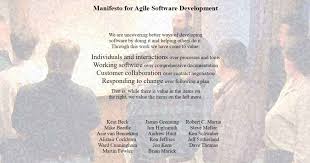 the manifesto for agile software development