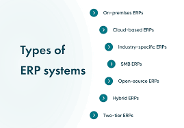 types of erp systems